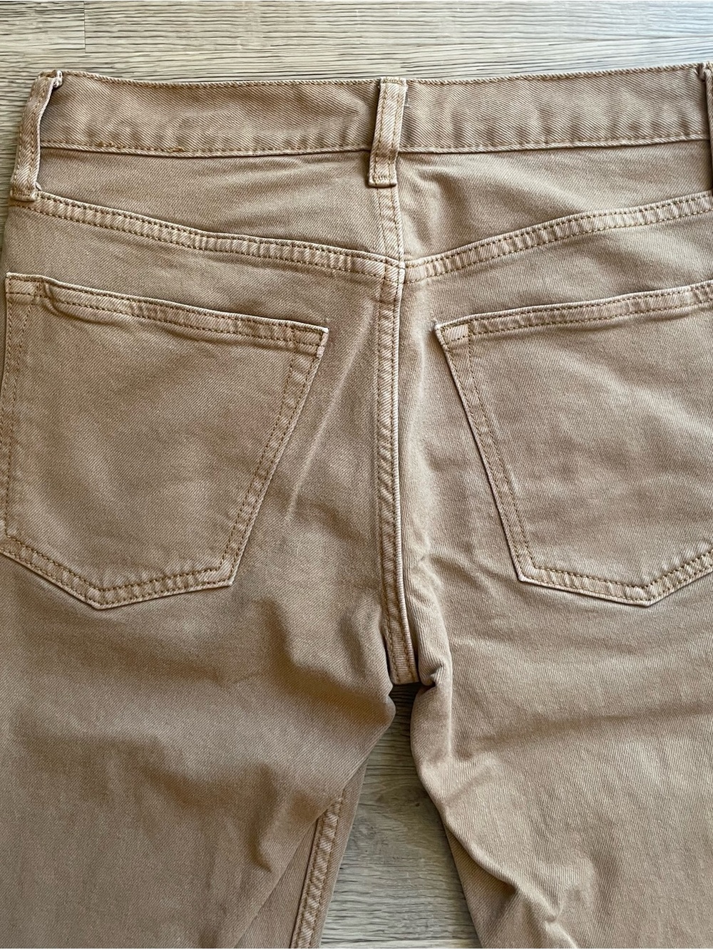 Old Navy | Slim Built-in-Flex Five Pocket Pants for Men | Dark Khaki | 26x30 - Picture 8 of 9